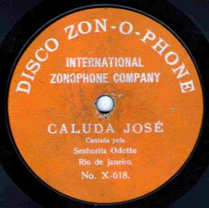 Zonophone X-618 - Caluda José